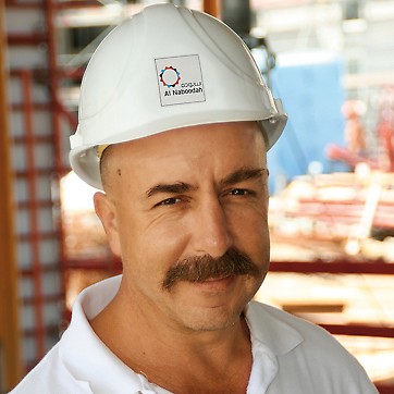Tunel Jumeirah Palm Island, Walter Freitag, voditelj gradnje