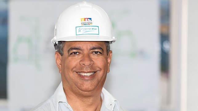 Progetti PERI - Edilson Costa, direttore del cantiere del Museo del Domani, Rio de Janeiro