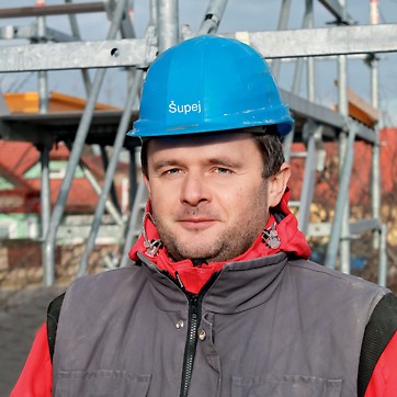 Robert Šupej, zhotovitel stavby lešení
