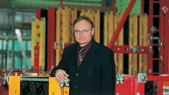 Zakladatel společnosti PERI v České republice, Ing. Libor Čermák
