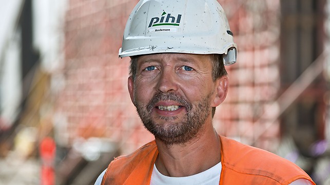Progetti PERI - Dichiarazione di Brian Andersen, Assistente cantiere del tunnel Nordhavensvej, Copenaghen