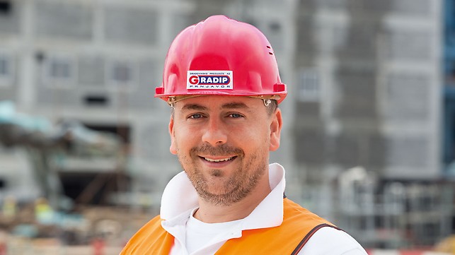 Miroslav Usorac, Civil Engineer, Project Manager for the Construction Phase (GP Gradip AD)
