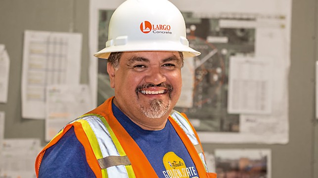 Portrait of Albert Acosta, Site Superintendent at Largo Concrete, Inc. Campbell, CA