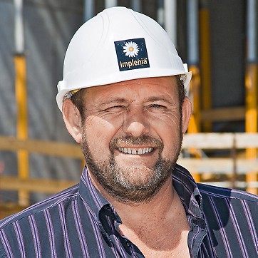Waldemar Scherer, šef gradilišta, VitraHaus