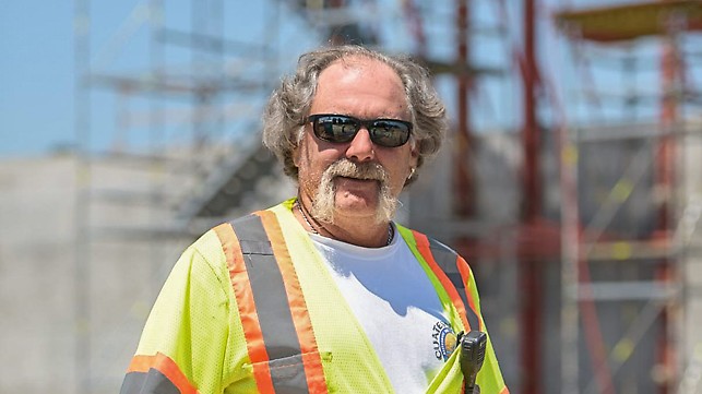 Portrait von Mike LaSalle, Oberbauleiter, Walsh / Vinci Construction