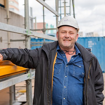 Pierre van Hengel, uitvoerder bij Mundo steigers