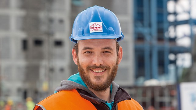 Luka Popržen, Projektleiter für die Bauphase, MD-Perić Company