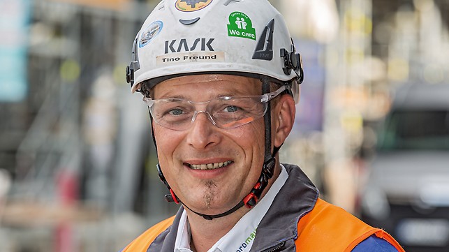 Portrait of Tino Freund, Project Manager at promaintain GmbH & Co. KG, Ingolstadt