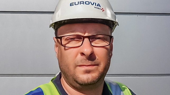 Porträt von Krzysztof Kolosa, Projektleiter bei Eurovia Polska S.A., Polen