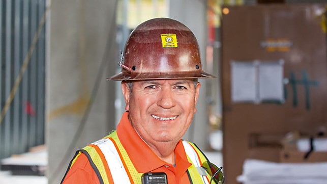Portrait of Servando Miranda, Superintendent at Berkeley Cement Berkeley, CA