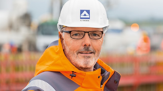 Portrait of Udo Töben, Senior Foreman at Hochtief Infrastructure GmbH, Germany Southwest Office