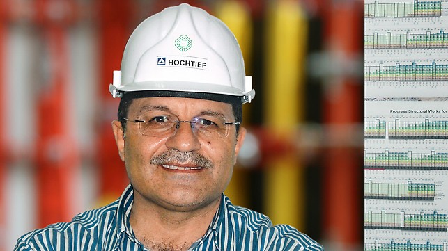 Picture of Ghassan Kawash, project leader at Hochtief Construction Qatar W.L.L., Doha