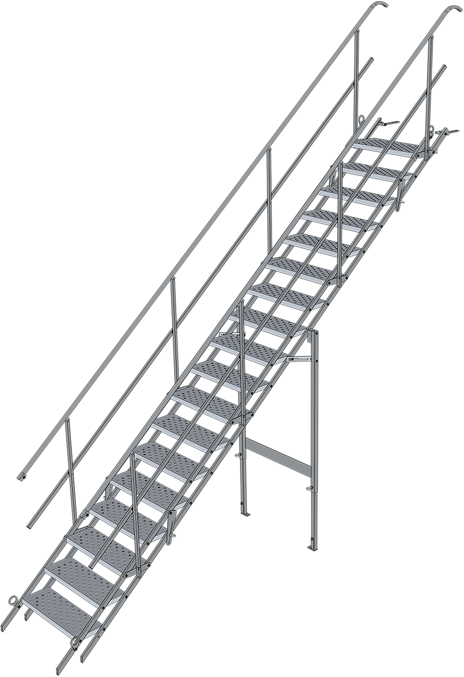 Escaleras de acceso temporal Escaleras de acceso temporal