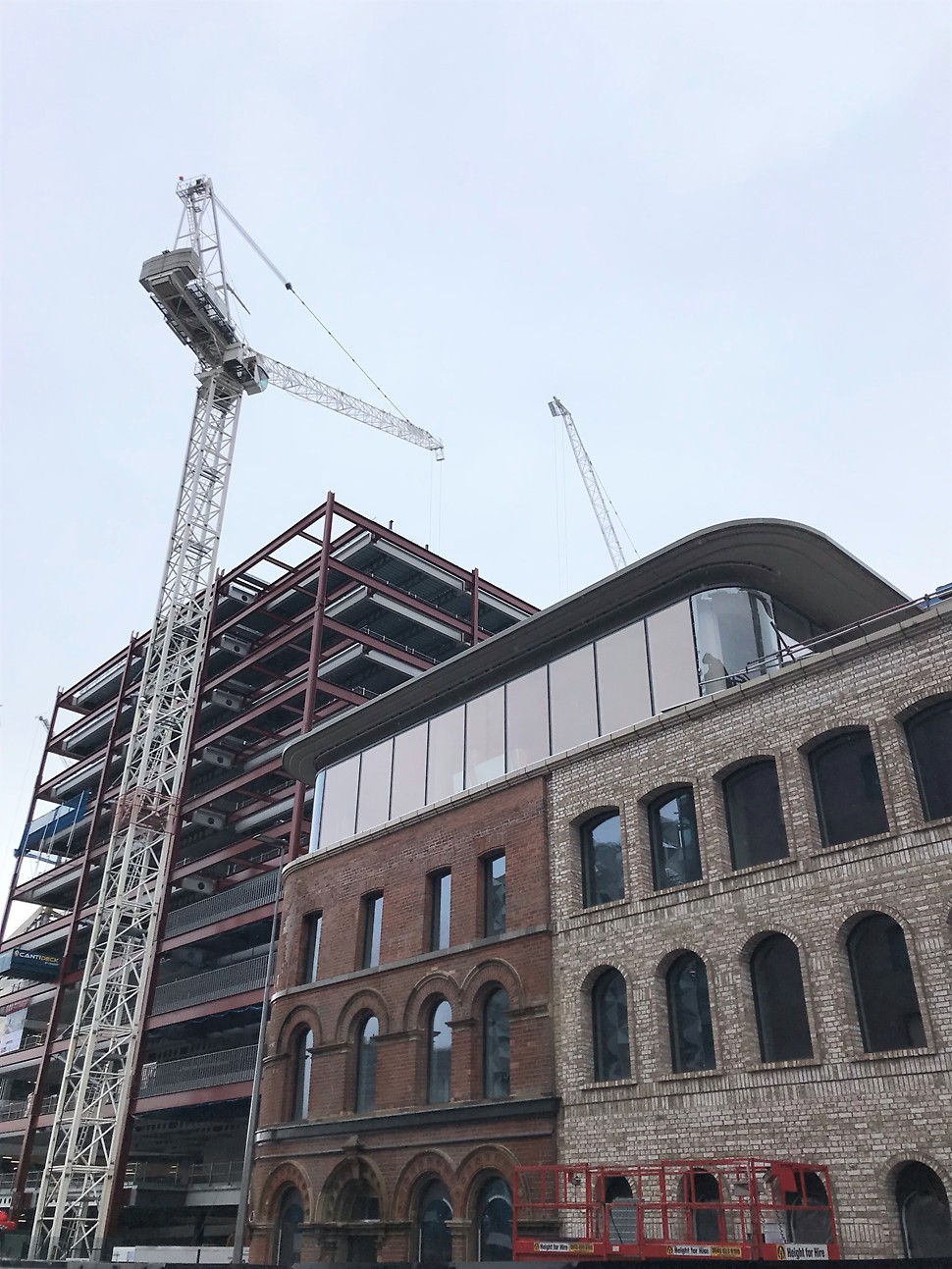 Delivering an architectural concrete finish for a 19th century building.