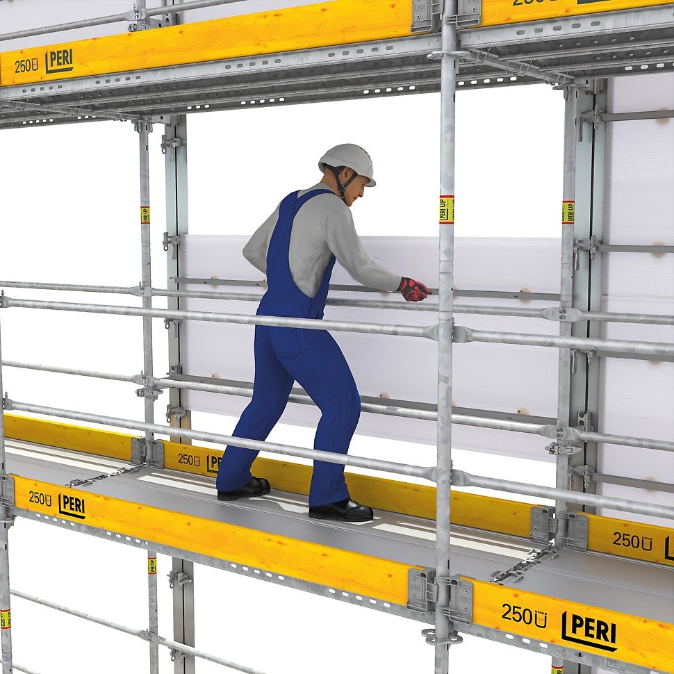 PERI UP Cladding Scaffolding Enclosure System