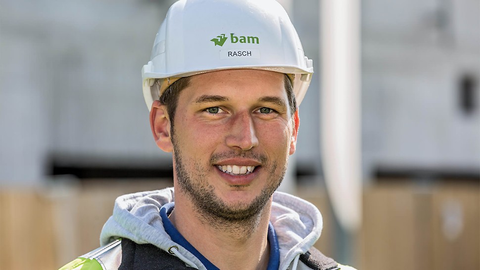 Die bei vielen unserer Projekte eingesetzte SKYDECK Deckenschalung und QUATTRO Säulenschalung finden bei unserem Baustellenpersonal volle Akzeptanz. Auch das MAXIMO Wandschalungssystem bringt durch das einseitige Ankern große Vorteile hinsichtlich Arbeitssicherheit und Montagegeschwindigkeit. Wir können uns in punkto Planung, Lieferung und Betreuung auf PERI voll verlassen.