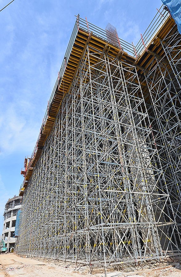 PERI UP Rosett Tableform solutions