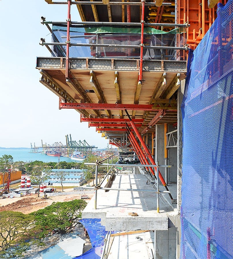 SKYTABLE showing support for staggered balconies