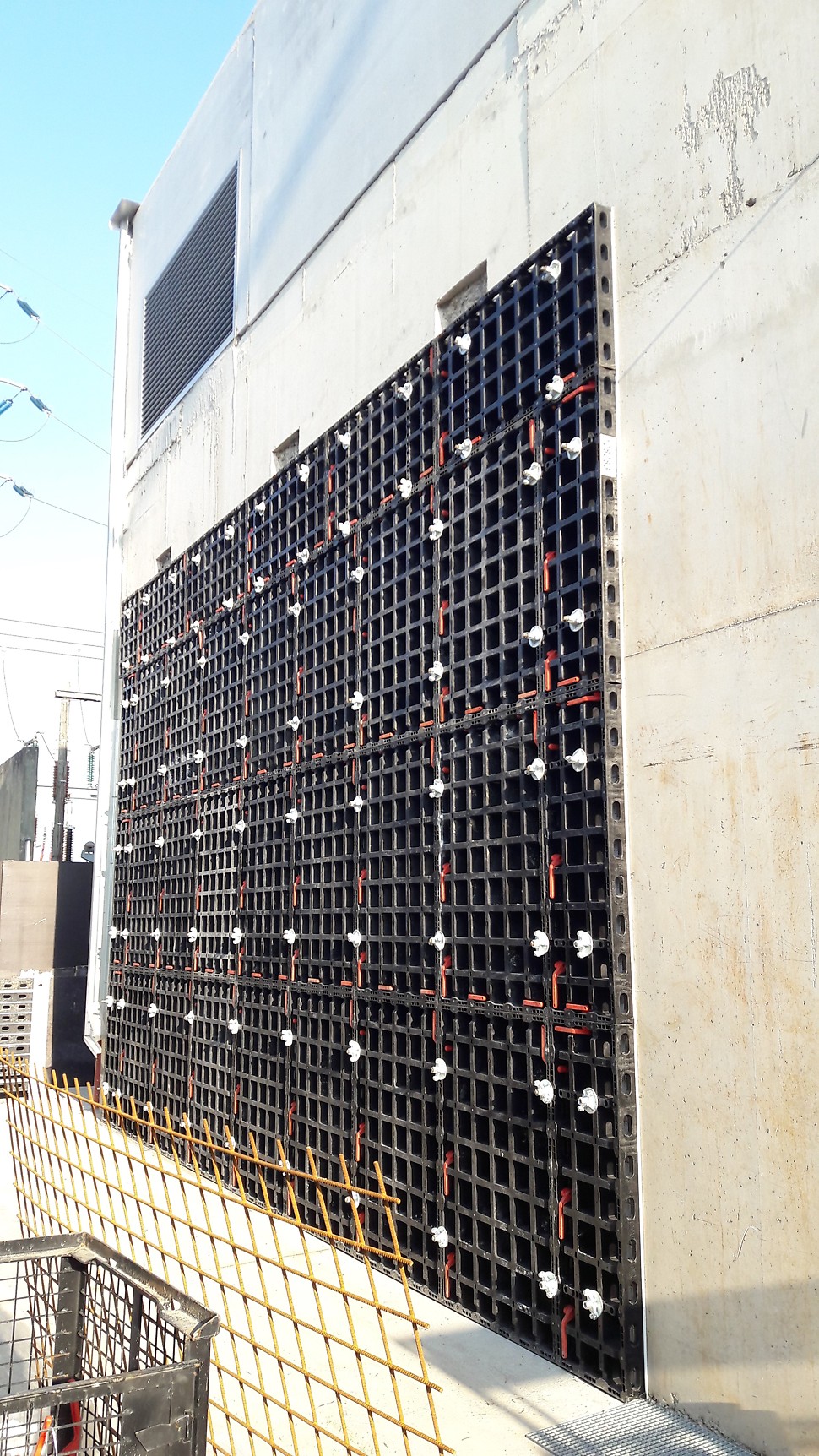 Réalisation de 3 murs fusibles à Longuenesse