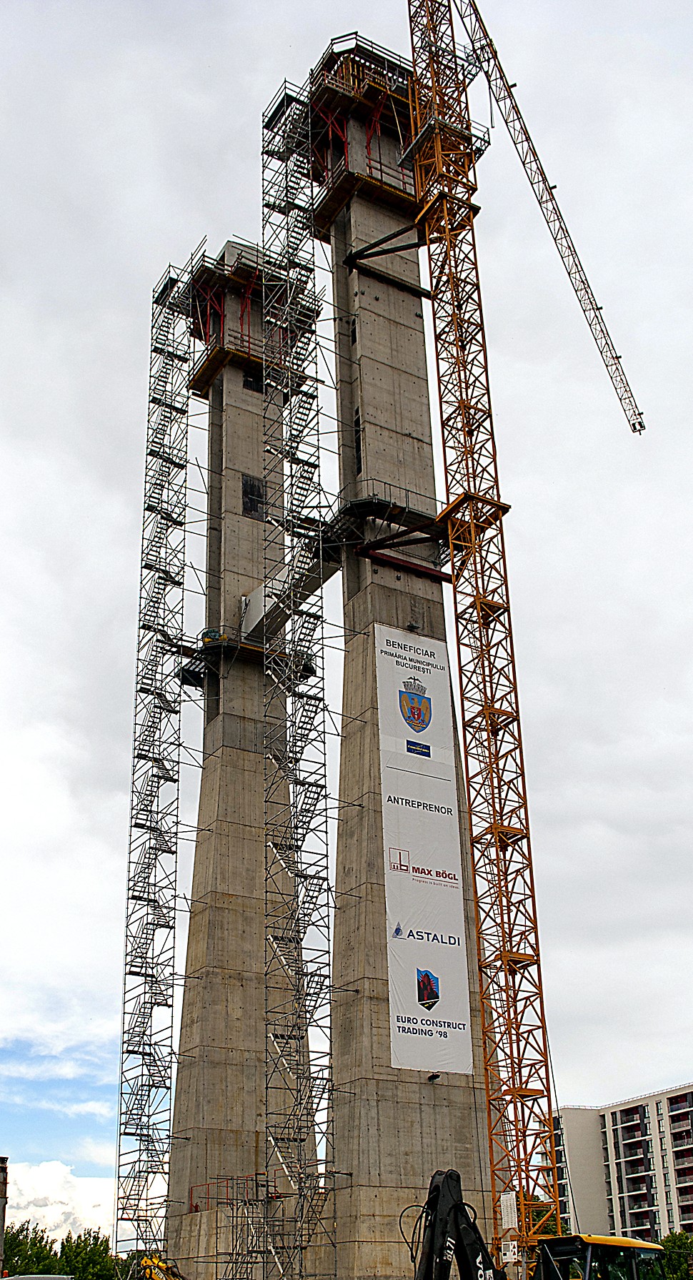 Penetrație Splaiul Independenței – Pilon pod – Autostrada București-Pitești, România