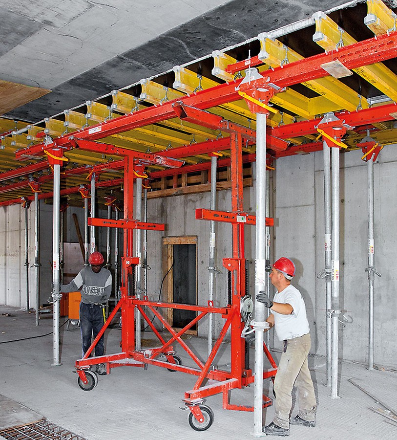 Table Striking and Transportation Trolley Easy and simple moving of slab tables