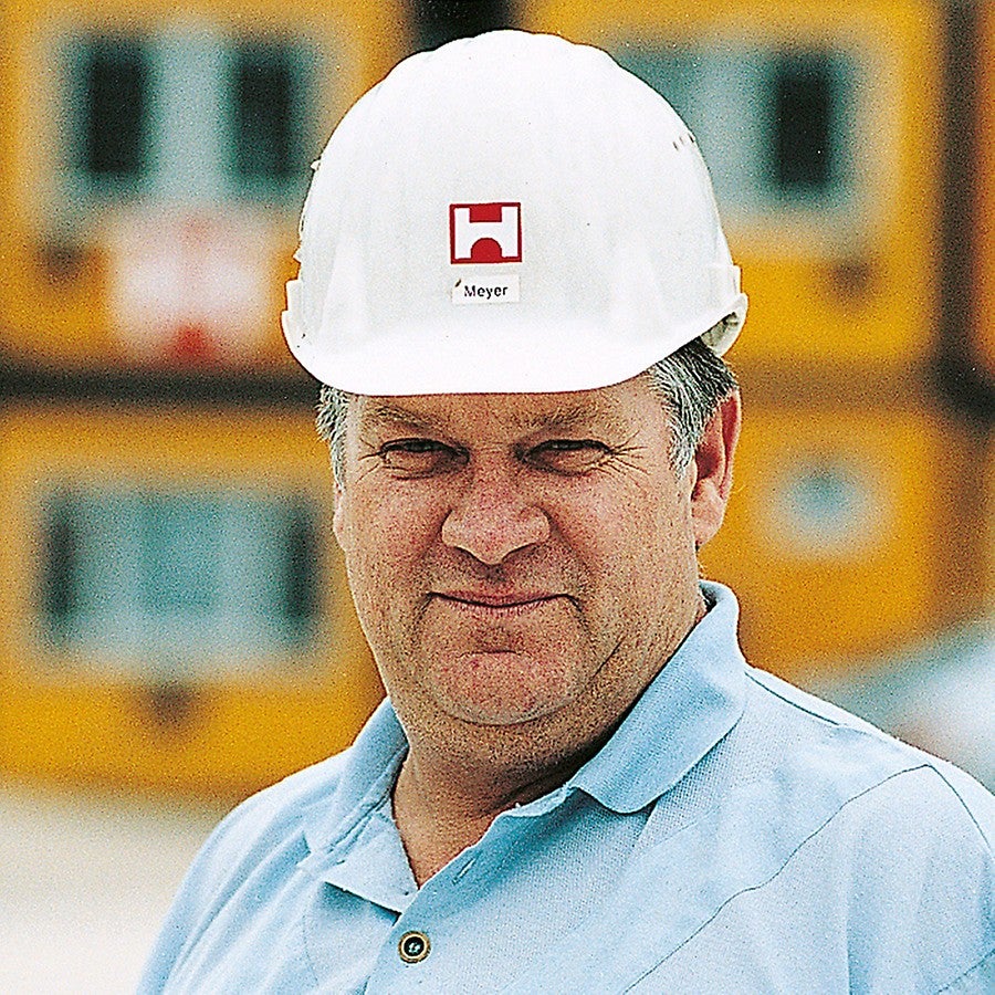 Werner Meyer, Main foreman, Der Neue Zollhof