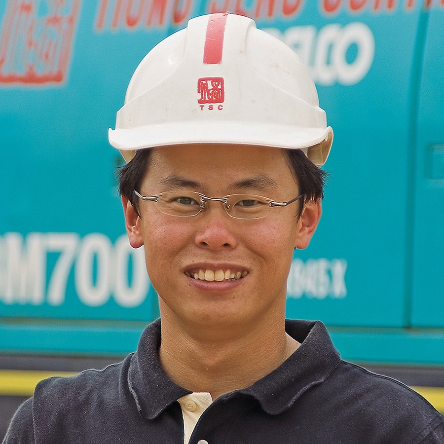 Edwin Lee Wee Ping, Schalungsingenieur