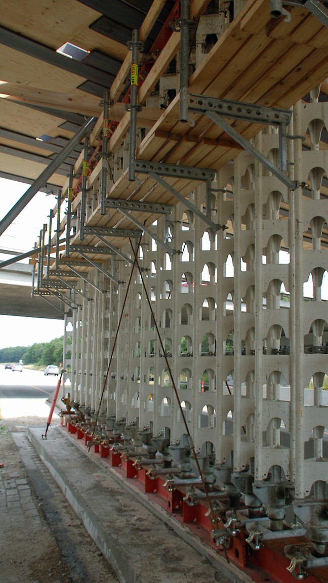 HD 200 opstilling med arbejdsplatform. <br/>