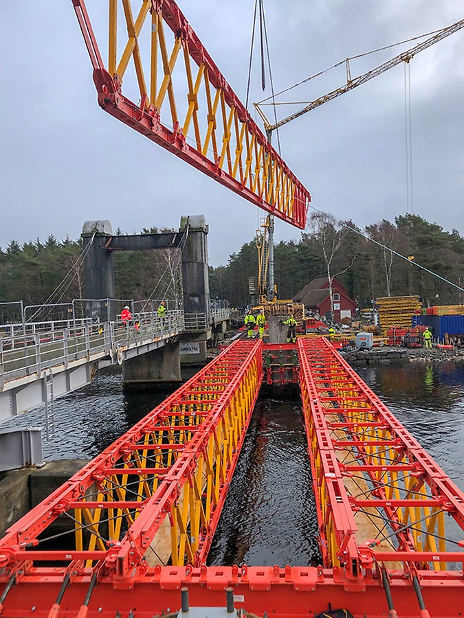 Banke bru Fagverksdragere Engineering Infrastruktur spesial forskaling CNC