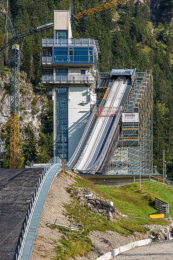 Modernisierung Schattenbergschanze, Oberstdorf