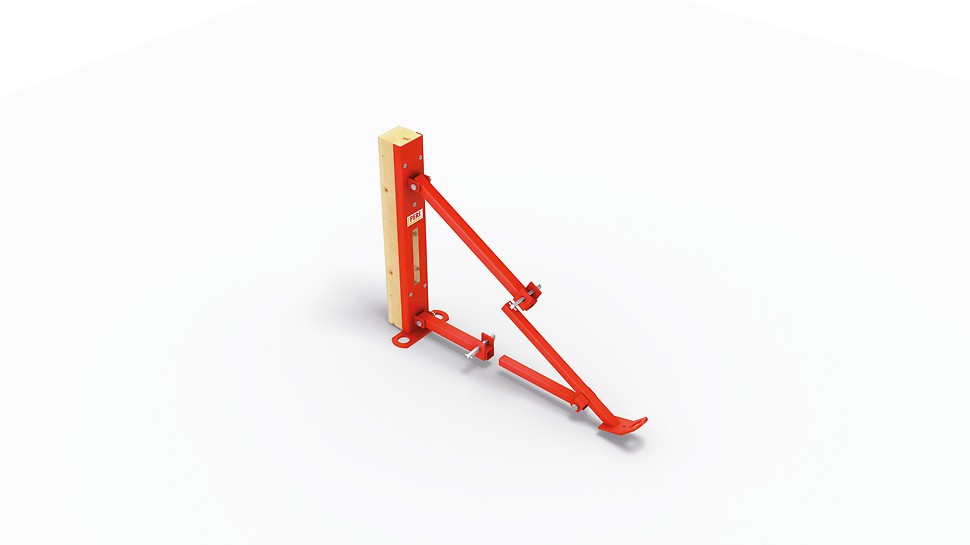Der Abschalbock eignet sich für schnelles und unkomplizierter Abschalen von Bodenplatten bis 60 cm<br/>Auch in Kombination mit der DUO Universalschalung lässt sich der Abschalbock optimal einsetzen<br/>