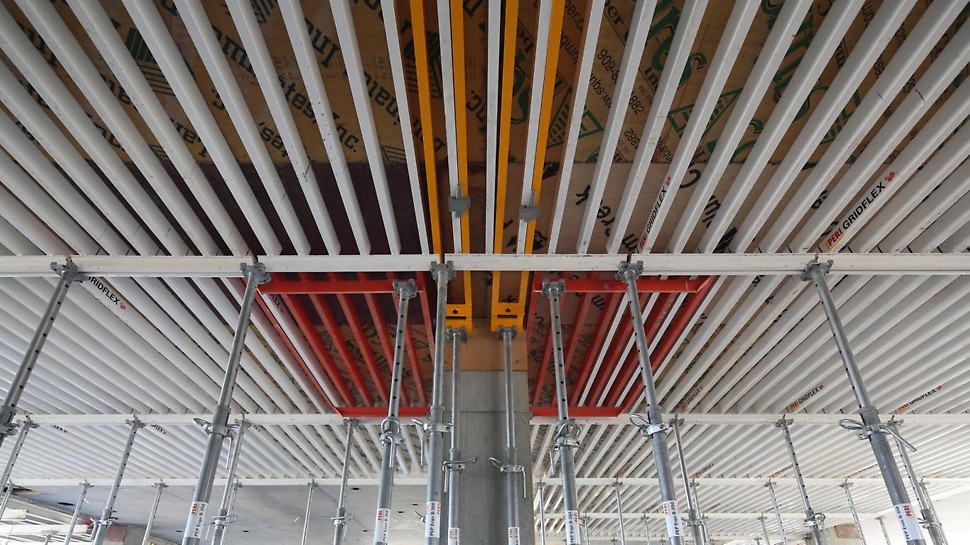 GRIDFLEX Cover GRIDFLEX was used as the shoring system on this project