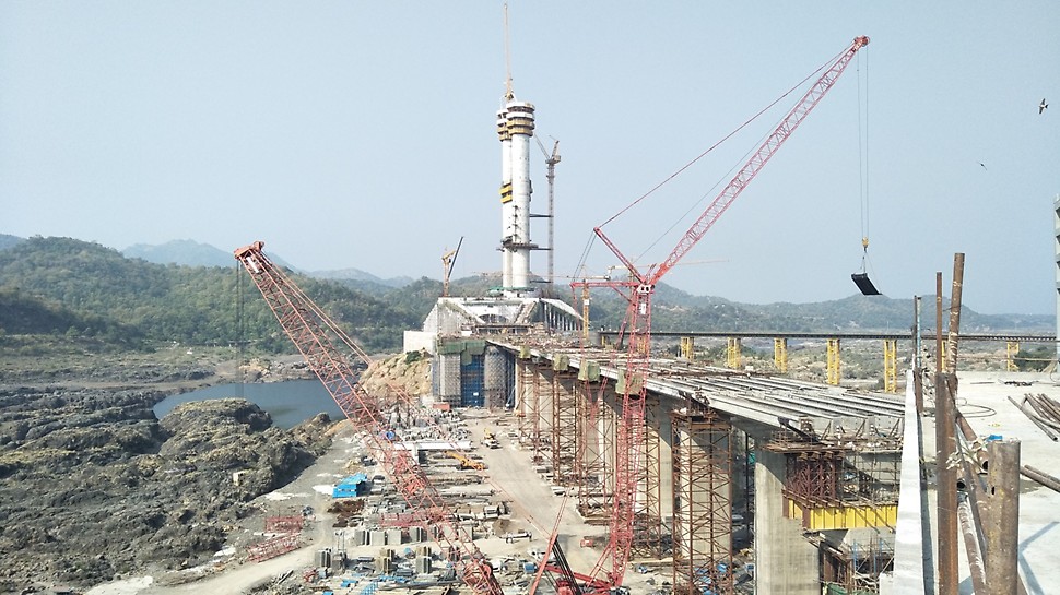 Statue of Unity, Gujarat RCS & ACS climbing system