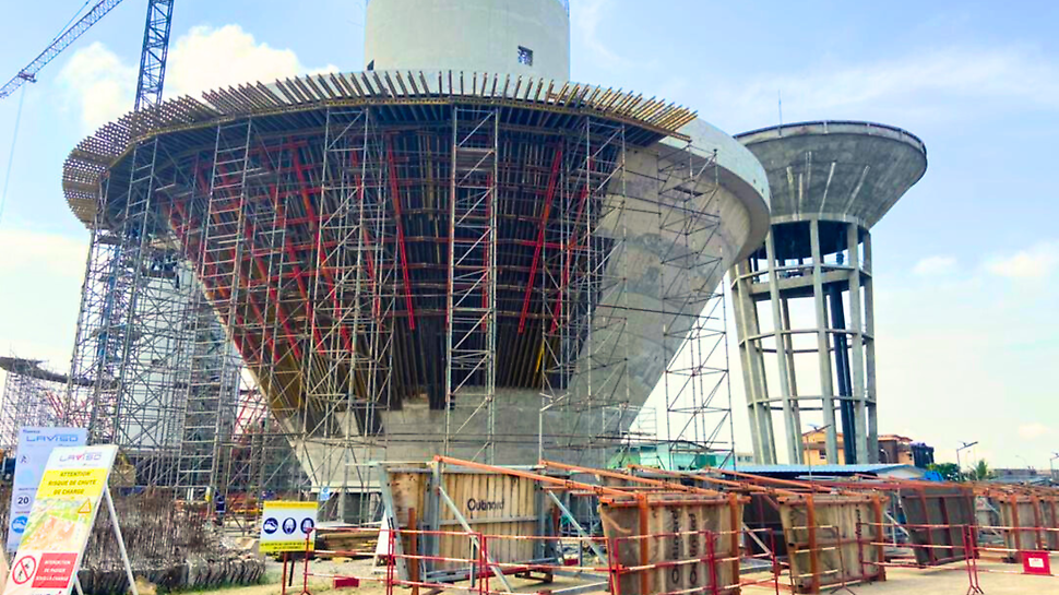 Ivory Coast water treatment plant. Ivory Coast water treatment plant.