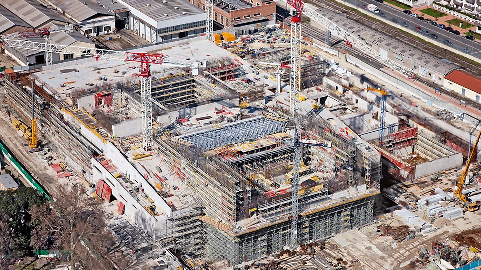 Parco della Musica e della Cultura 音乐文化公园 - 集歌剧院、音乐厅、剧院于一体 Parco della Musica e della Cultura, Florence, Italy - The complex includes a 1,800-seat opera house, a concert hall for 1,100 music lovers as well as a theatre for audiences up to 2,000.