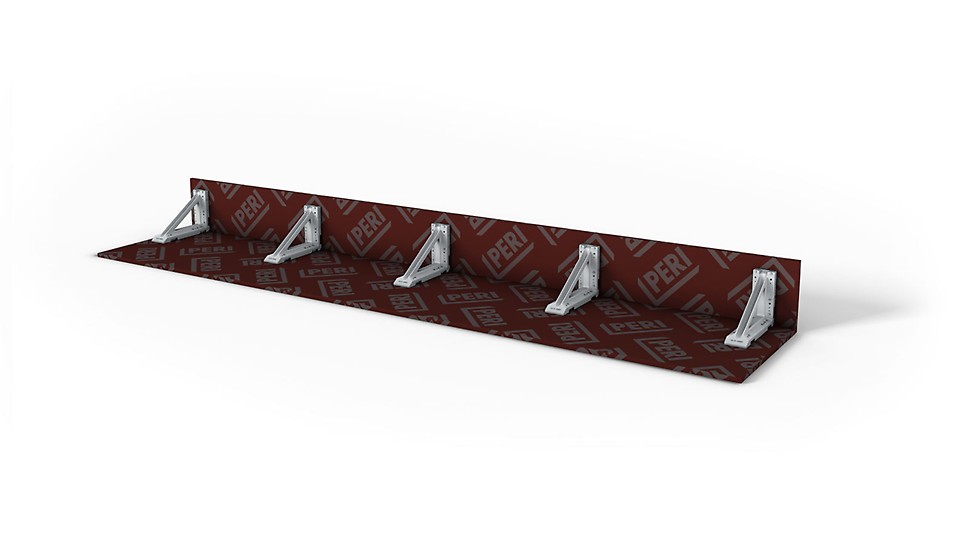 Per fermagetto perimetrali fino a 50 cm di altezza e travi ribassate leggere