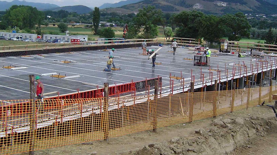 Progetto C.A.S.E. | L'Aquila, 2009 Oltre 220.000 mq di solai in 80 giorni