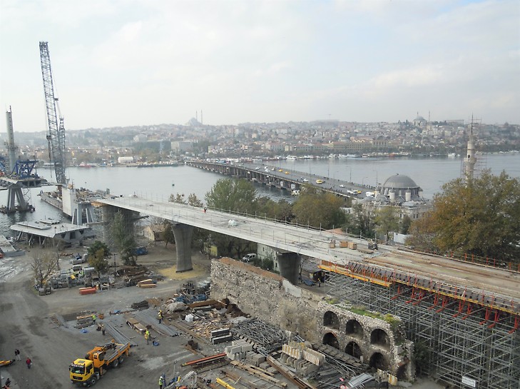 İstanbul Metrosu Haliç Metro Geçiş Köprüsü İstanbul Metrosu Haliç Metro Geçiş Köprüsü