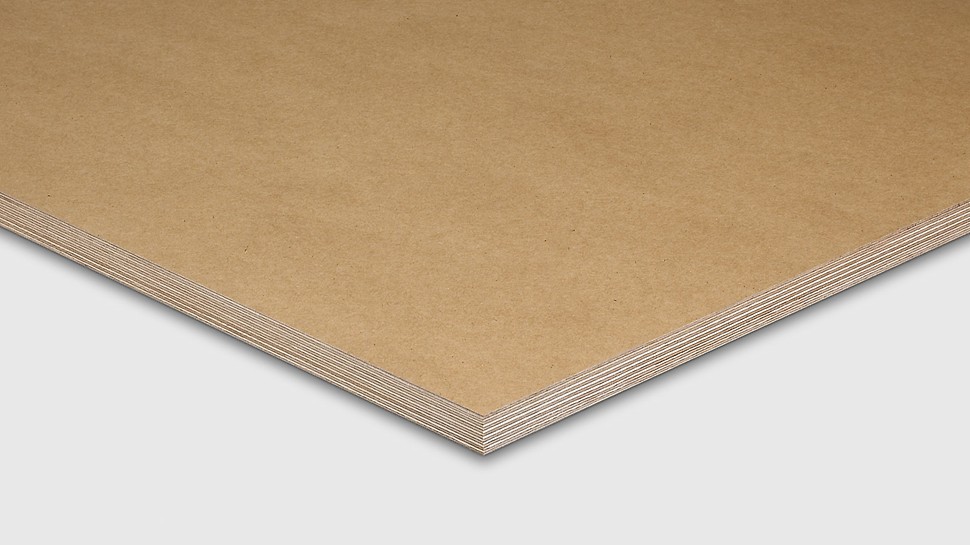 The absorbing formwork panel for matt concrete surfaces with few cavities.<br/><br/>