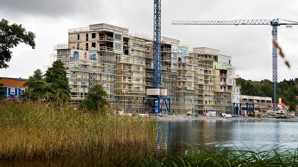 Sjöstaden i Alingsås Säkra och enkla system för fasad och understödning