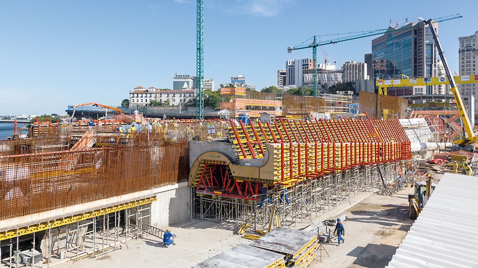 Museum of Tomorrow - PERI planned, produced and delivered over 3,500 customised special formwork elements Museum of Tomorrow, Rio de Janeiro - For realising the extraordinary museum on time and within budget, PERI planned, produced and delivered over 3,500 customised special formwork elements.