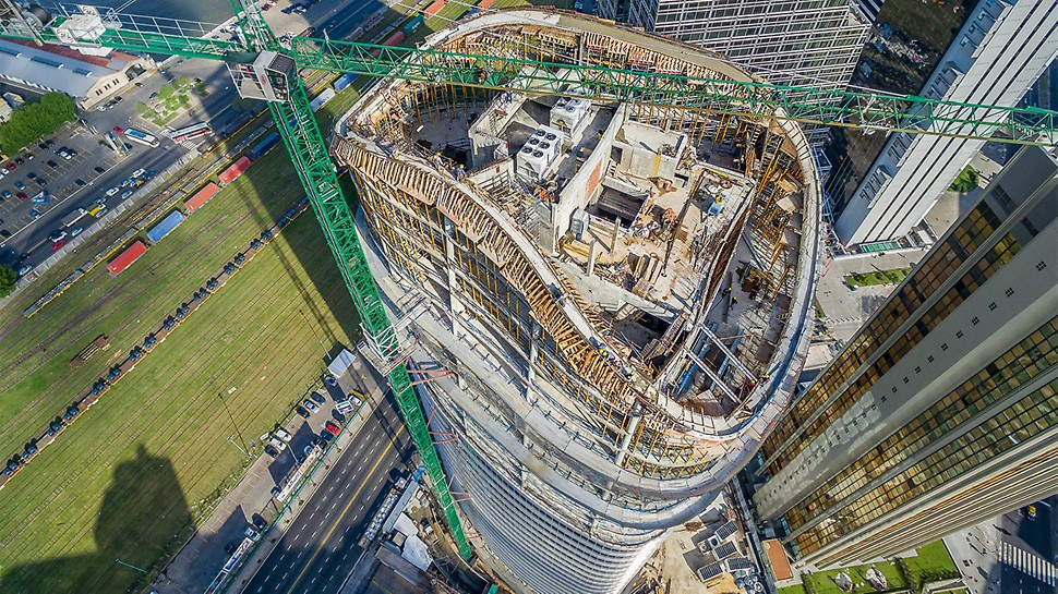 时尚的建筑设计 The design of modern architecture confronts construction with very sophisticated demands.