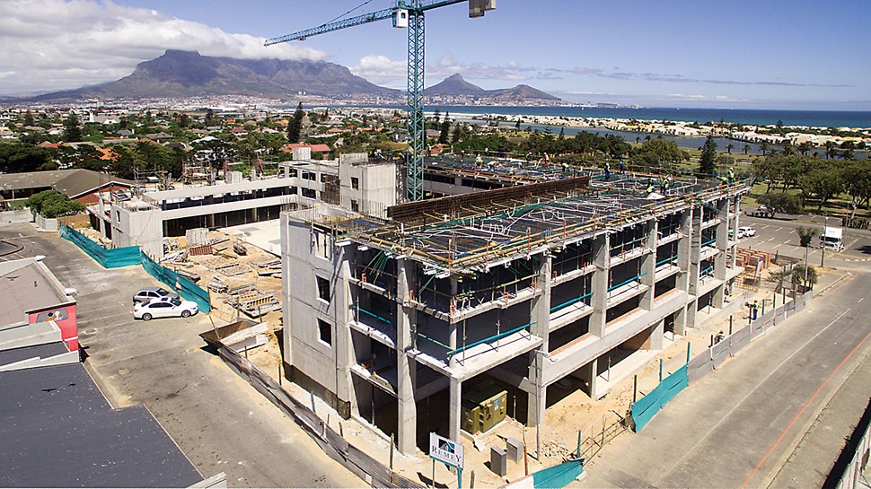 Key West Apartments, Milnerton, Cape Town Key West Apartments, Milnerton, Cape Town - total PERI formwork solution for upmarket apartment building