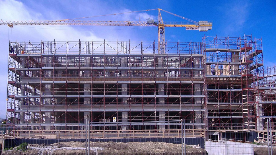 Cittadella dell'Economia di Capitanata, Foggia Panoramica del cantiere