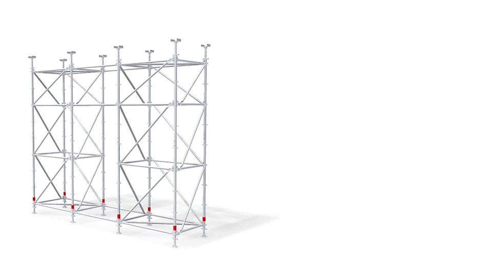 80kN High load capacity shoring system with quick and easy assembly and striking