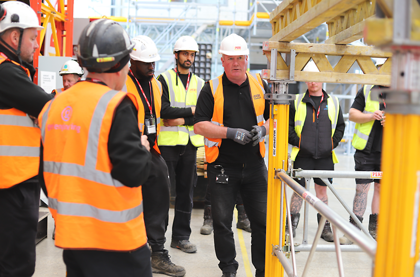Terry Hall leads PERI UK’s industry-first accredited formwork training designed to improve safety and operative competence.