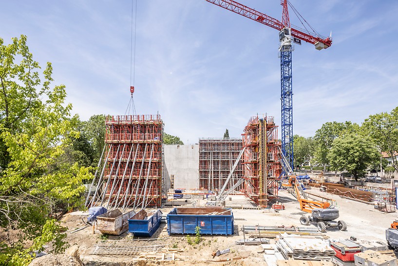 Chaufferie Biomasse, Montpellier Vue du projet Chaufferie Biomasse
