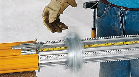 Low weight, high load-bearing capacity, an integrated measuring tape and the self-cleaning thread are the basis for the rapid success of MULTIPROP around the world.
