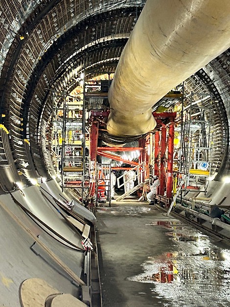 PERI UP Tunnel Traveller Our Tunnel Traveller in action on site at Hinkley Point C.