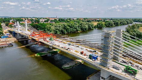 Most przez Wartę, Kostrzyn nad Odrą